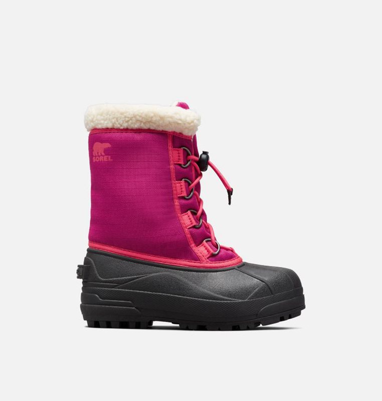 Kids Snow Boots Pink/Black - Sorel Youth Cumberland™ - 782614-NWV